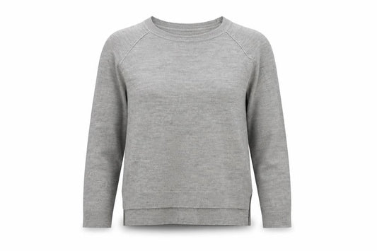 Primark Womens Grey  Knit Pullover Jumper Size 12