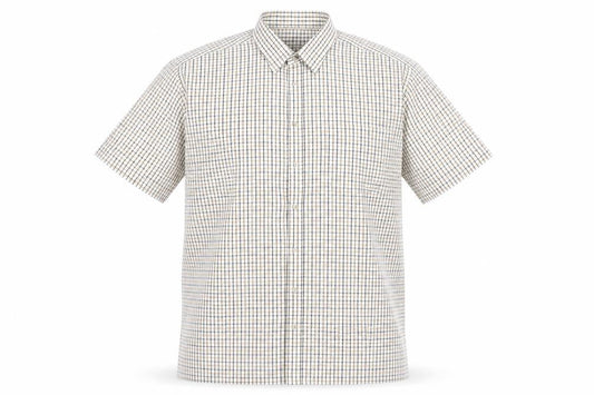 jolliman Mens Multicoloured Check   Button-Up Size XL