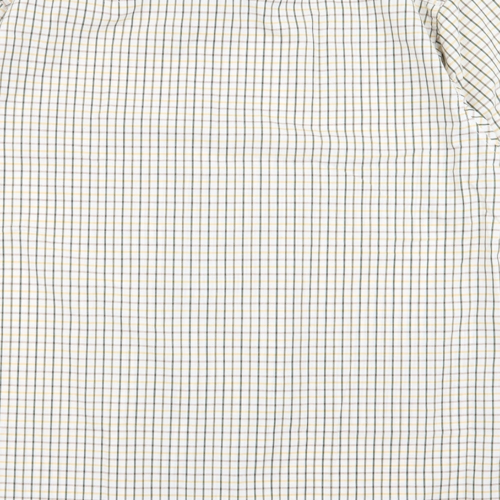 jolliman Mens Multicoloured Check   Button-Up Size XL