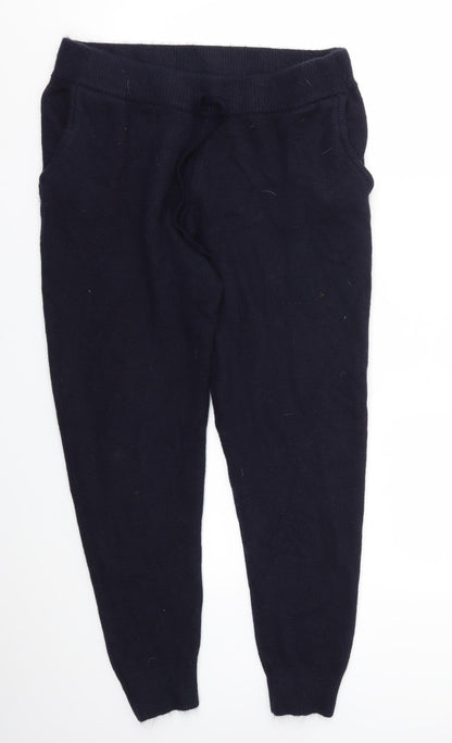Additional front view of Red Herring women’s blue trousers, size UK 14, 24-inch leg