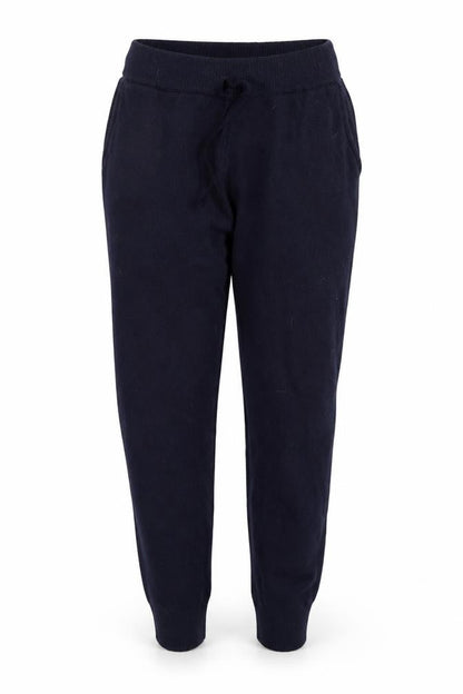 Front view of Red Herring women’s blue trousers, size UK 14, 24-inch leg