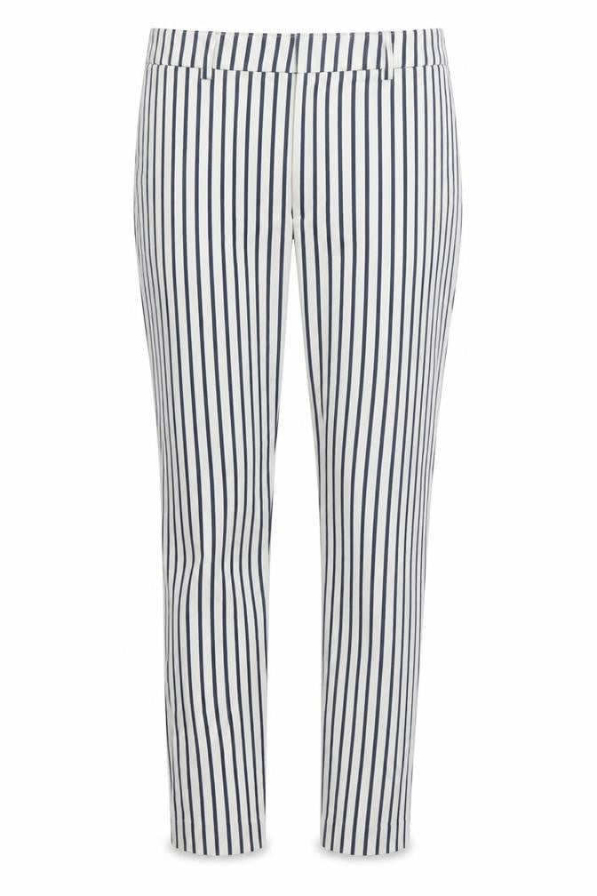 H&M Womens Multicoloured Striped  Trousers  Size 6 L26 in
