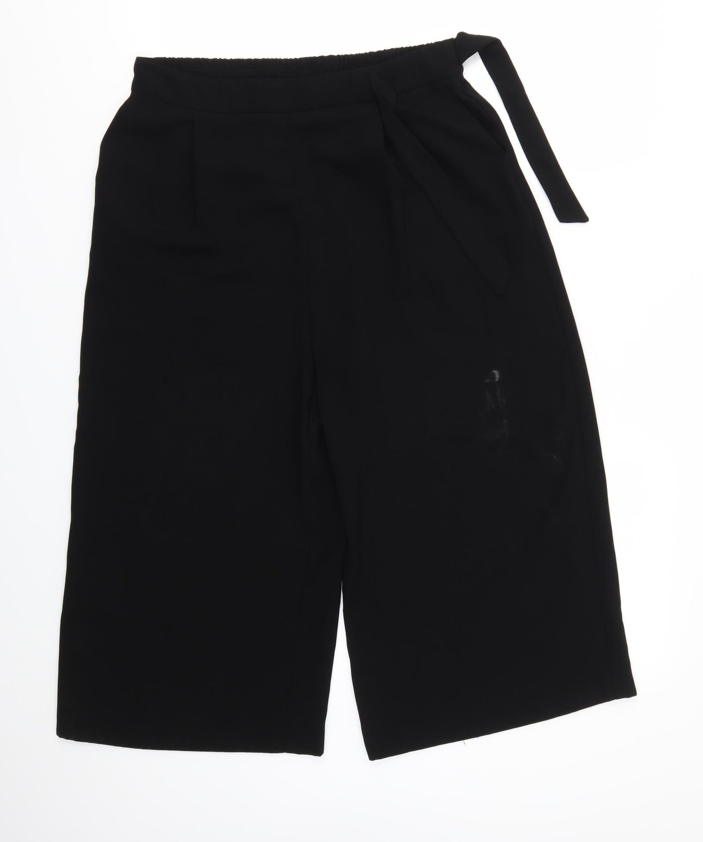 George Womens Black   Trousers  Size 12 L20 in - stretch waistband
