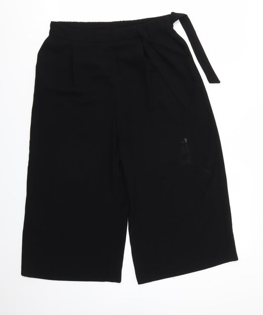 George Womens Black   Trousers  Size 12 L20 in - stretch waistband