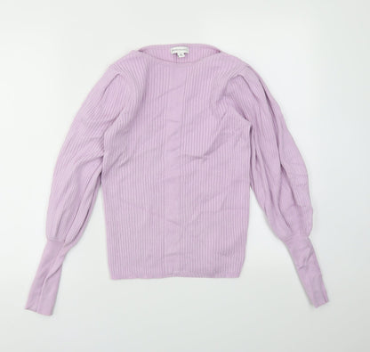 Warehouse Womens Purple   Basic T-Shirt Size M