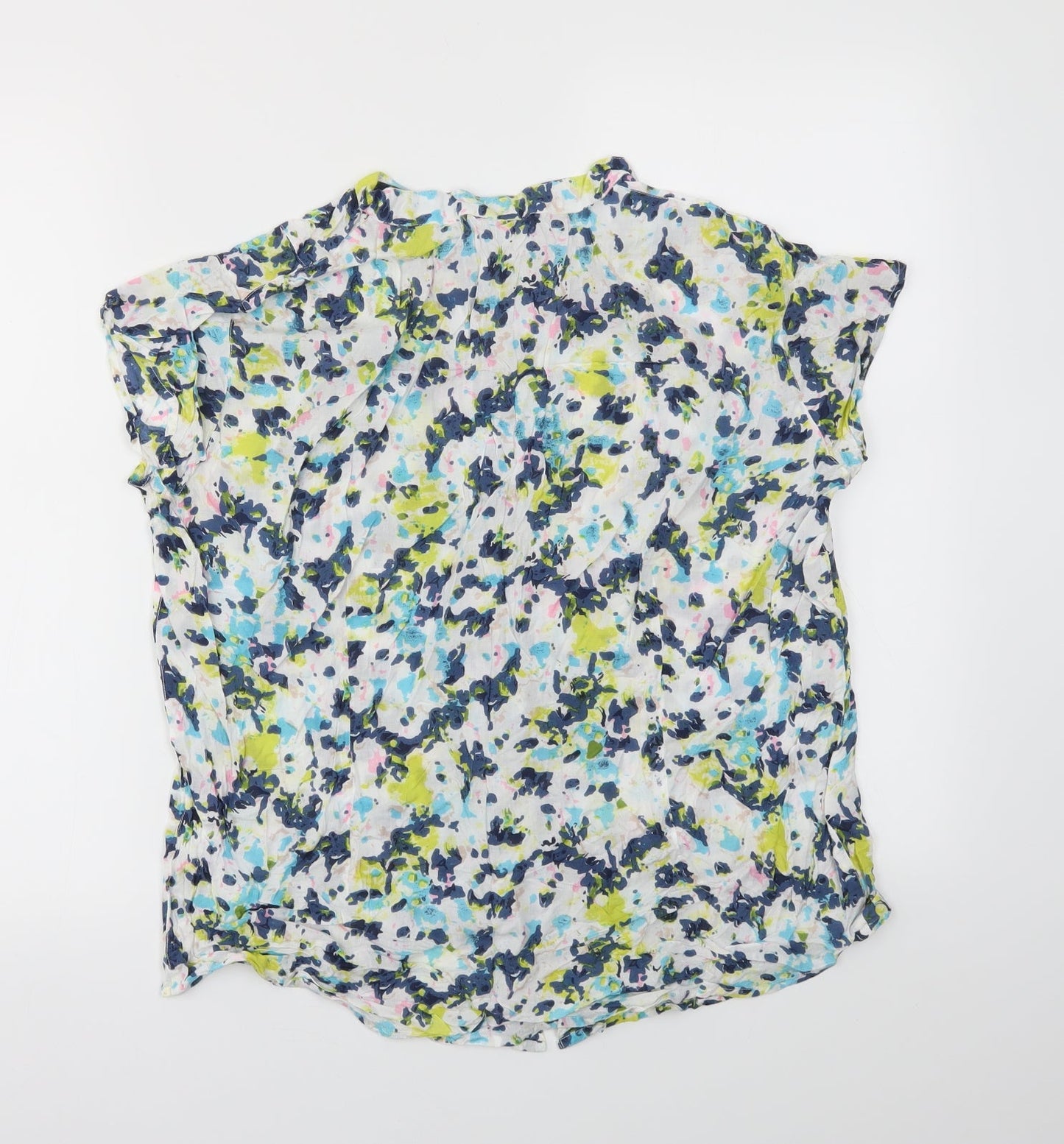 EAST  Womens Multicoloured Floral  Basic T-Shirt Size 14