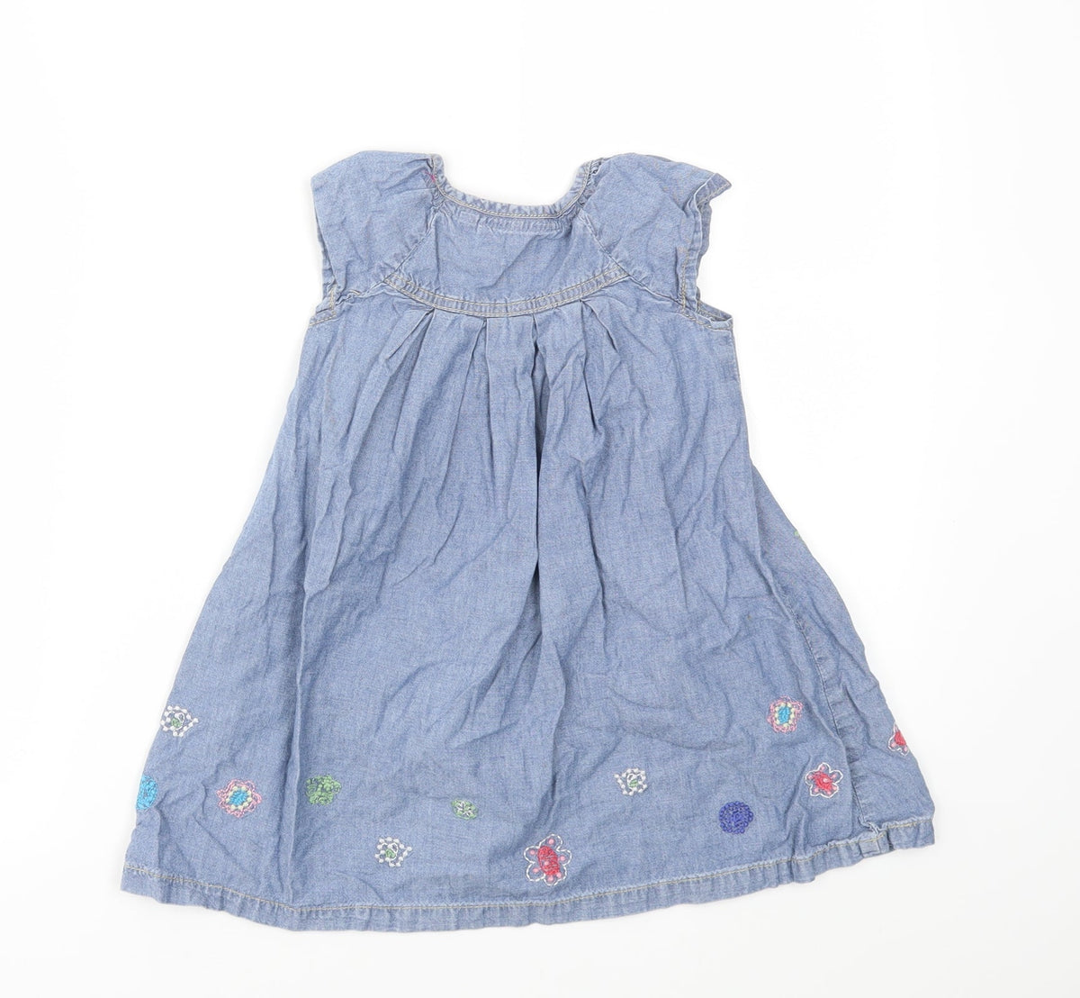 Debenhams Girls Blue   Fit & Flare  Size 2-3 Years