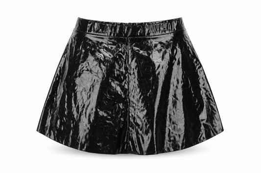 Hearts & Bows Womens Black   Flare Skirt Size 10
