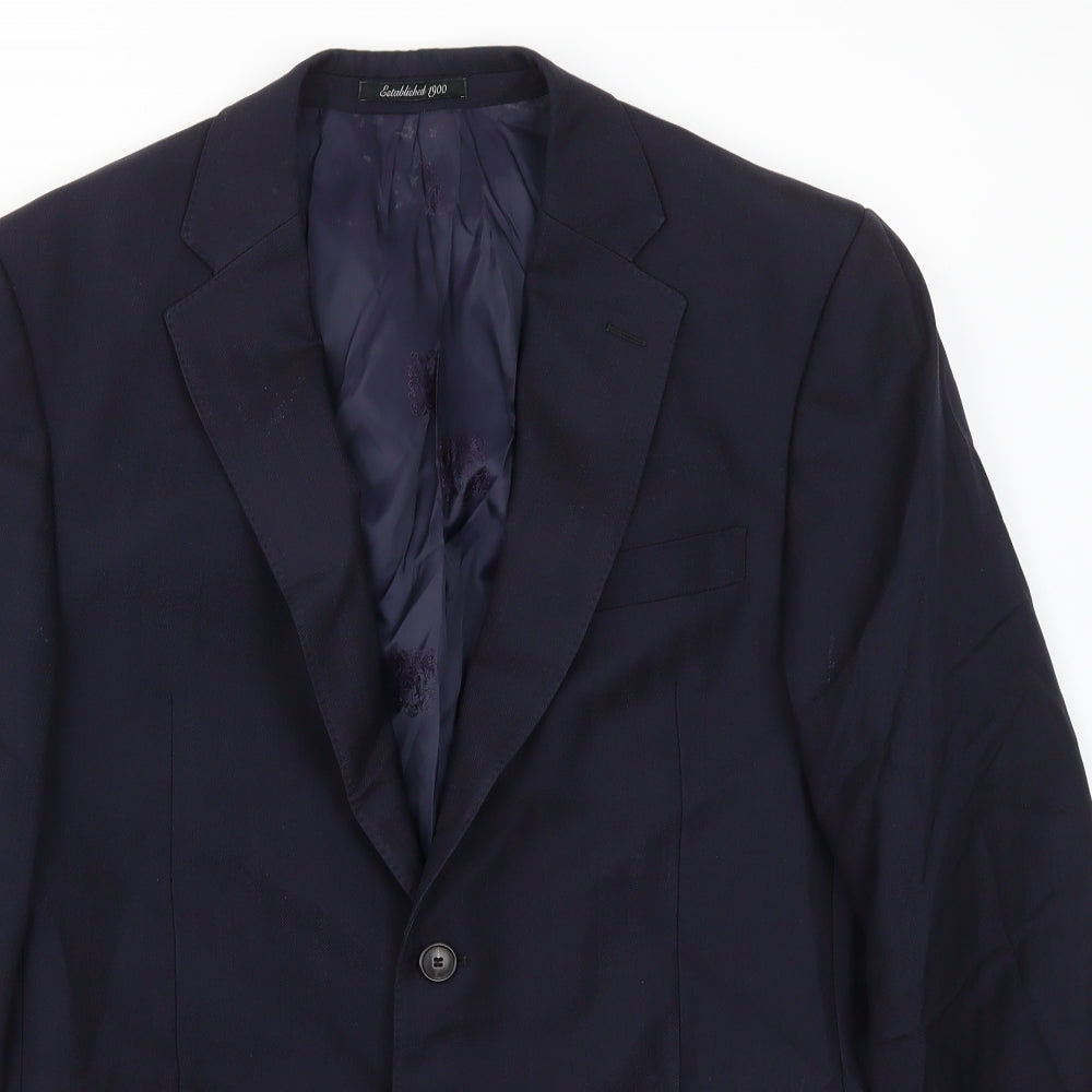 AUSIN REED Mens Blue   Jacket Blazer Size 42