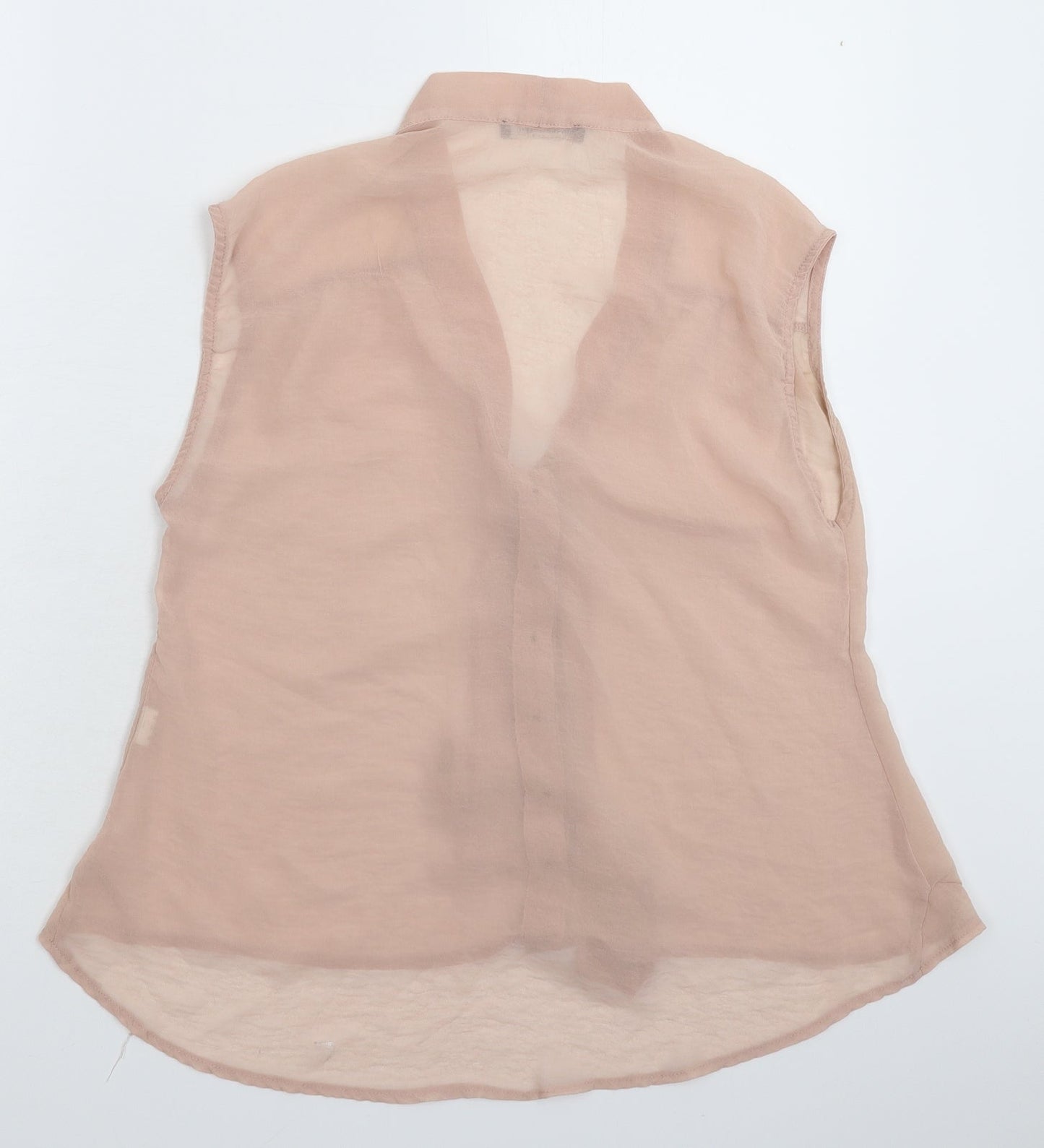 Atmosphere Womens Beige   Basic Button-Up Size 12