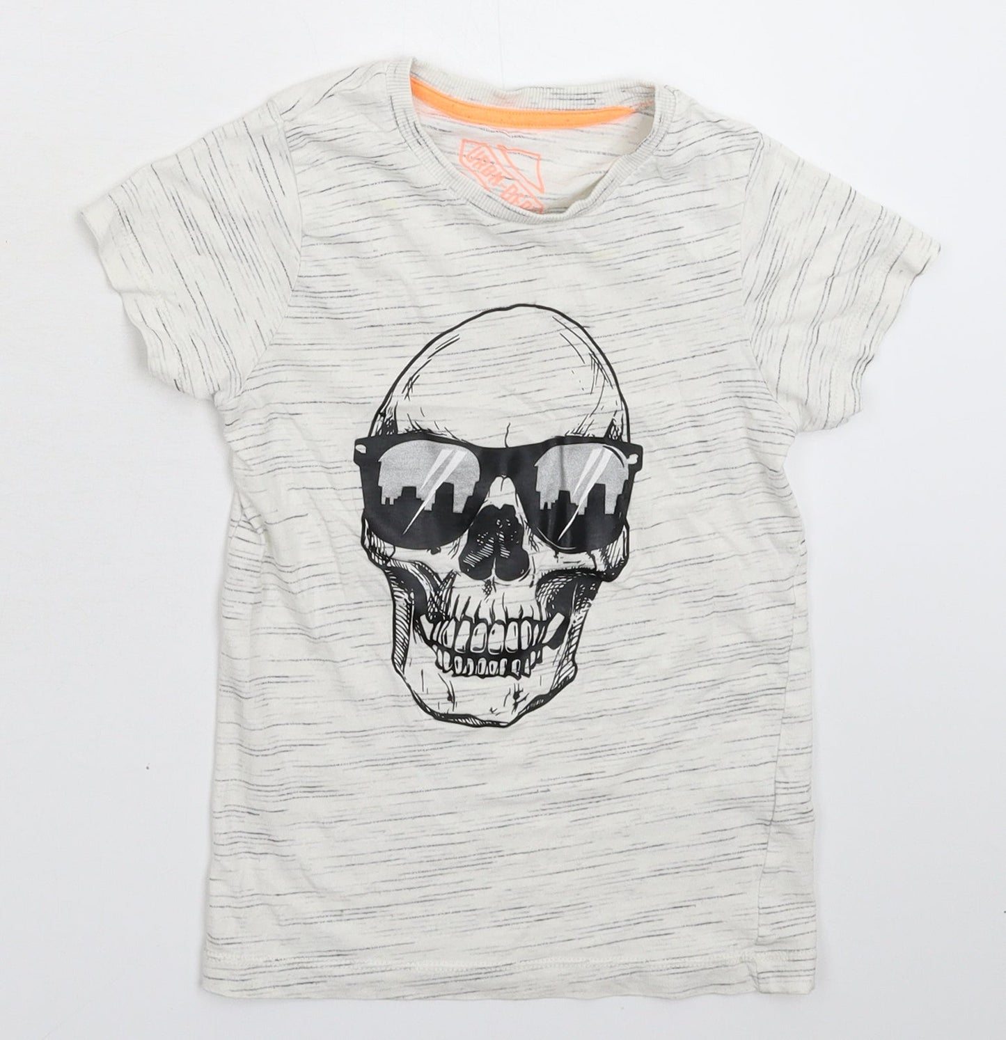 Matalan Boys Grey   Basic T-Shirt Size 6 Years