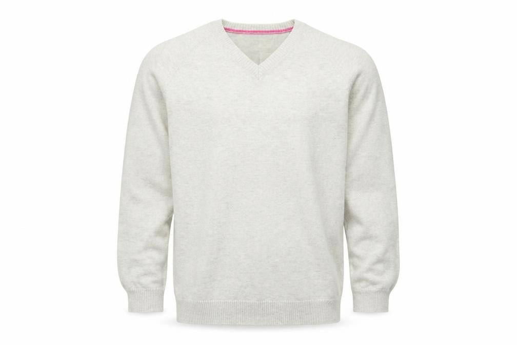 Cedarwood State Mens Grey Knit Pullover Jumper Size M