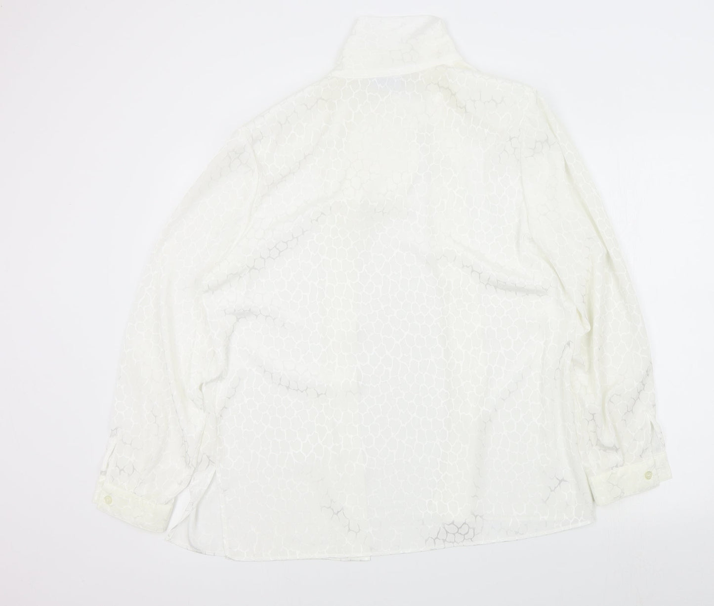 frankenwalder Womens White   Basic Button-Up Size 42
