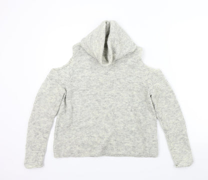 New Look Womens Grey   Pullover Jumper Size S