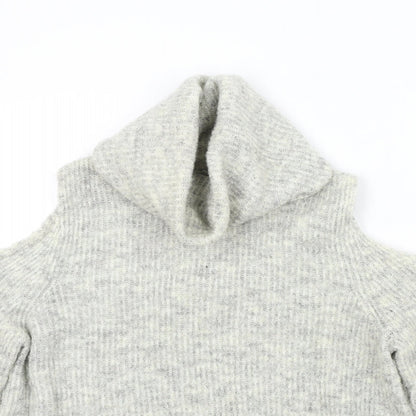 New Look Womens Grey   Pullover Jumper Size S