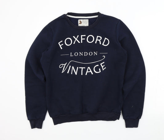 Foxford Womens Black   Pullover Jumper Size 8