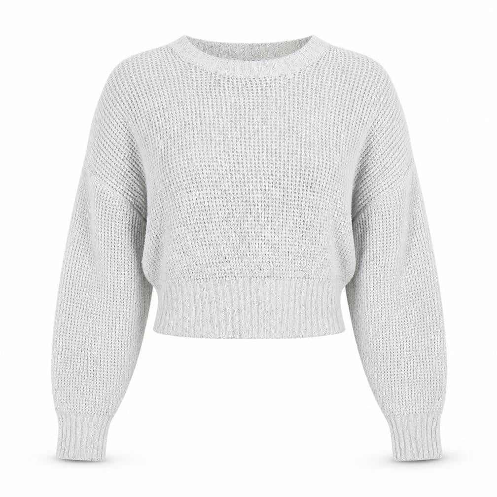 Topshop Womens Grey   Pullover Jumper Size S