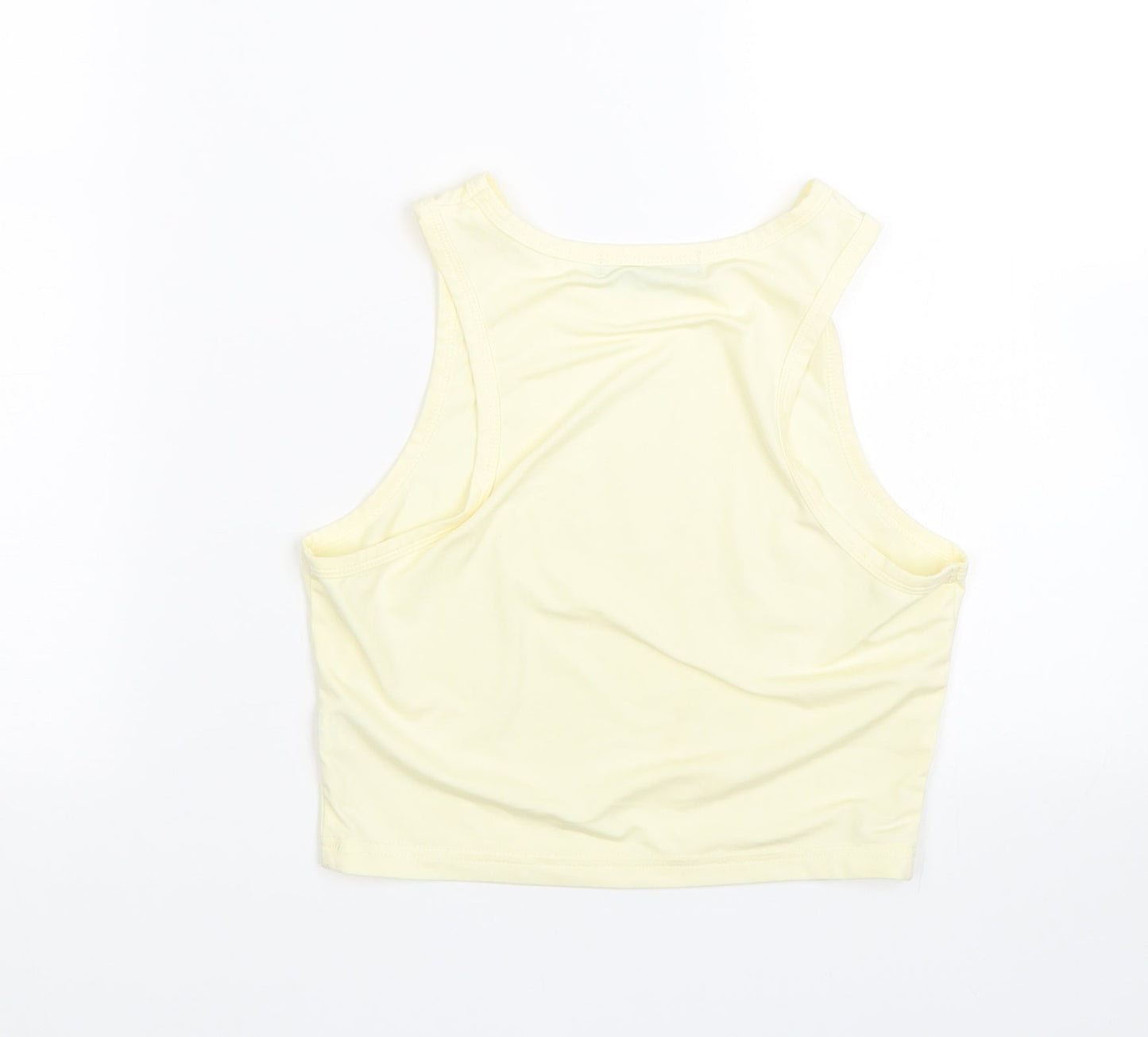 Shien Womens Yellow   Basic Tank Size S  - Bear
