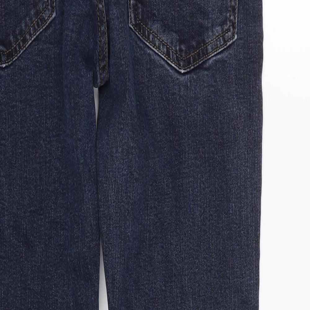 Denim co Womens Blue  Denim Straight Jeans Size 32 L26 in