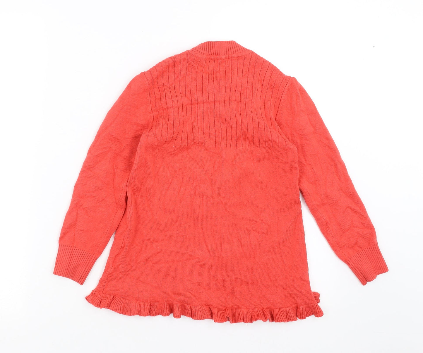 TYK Girls Red  Knit Pullover Jumper Size 12 Years