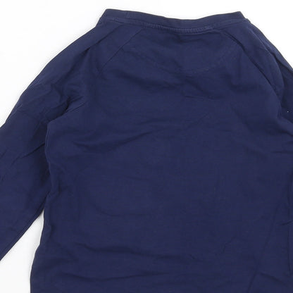 Tu Boys Blue   Basic T-Shirt Size 6-7 Years  - dude