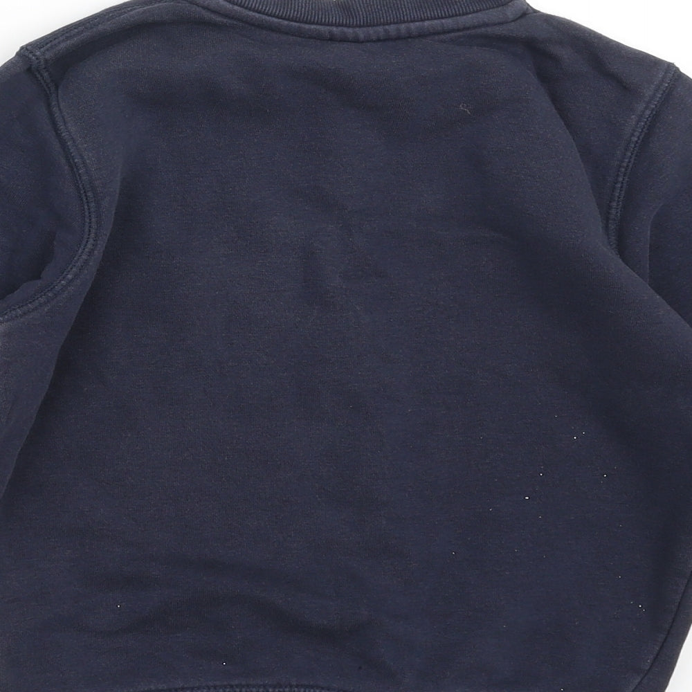 TU Boys Blue   Pullover Sweatshirt Size 5 Years  - school wear