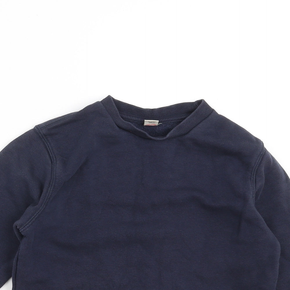 TU Boys Blue   Pullover Sweatshirt Size 5 Years  - school wear