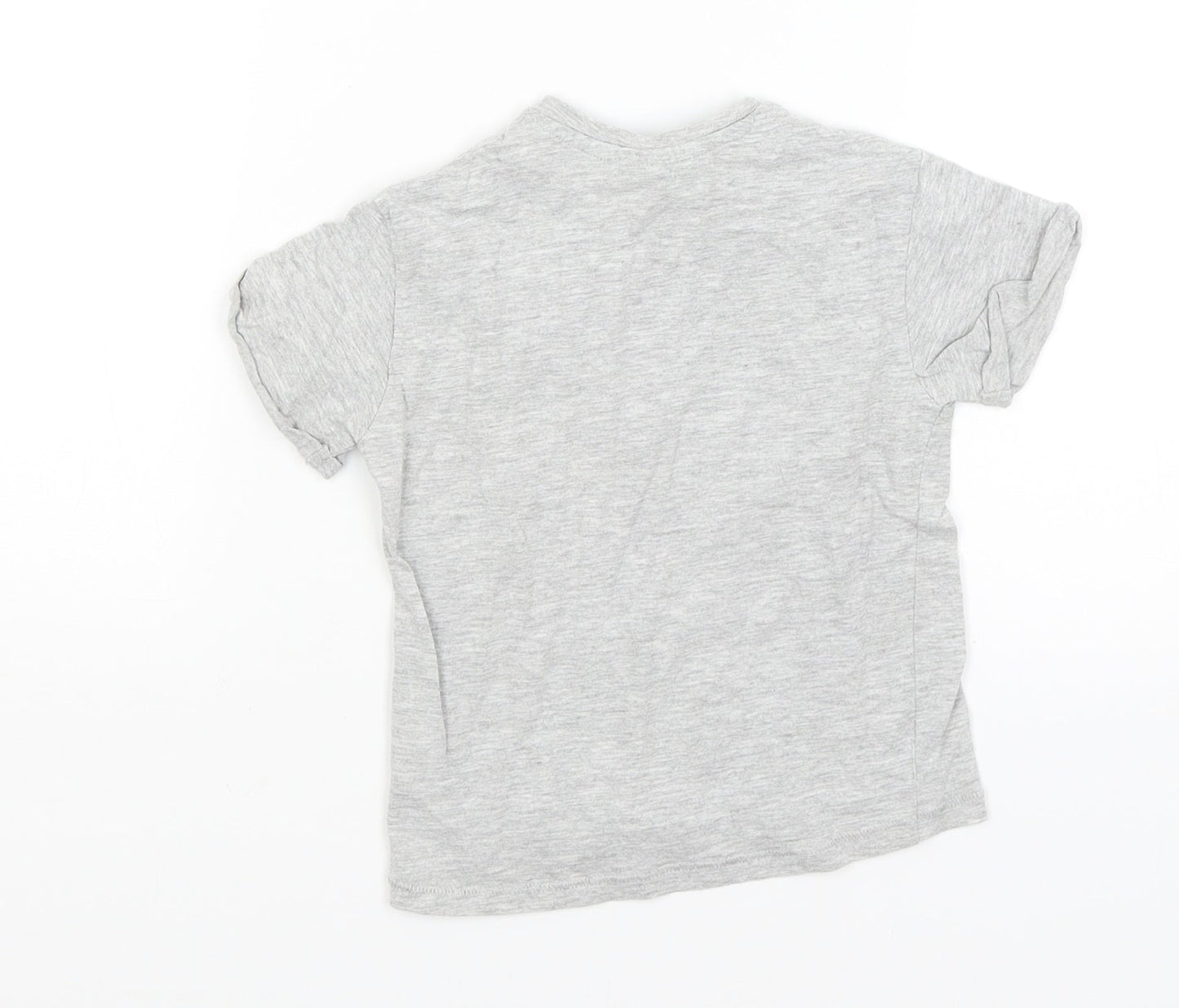 H&M Baby Grey   Basic T-Shirt Size 12-18 Months  - Beachy Vibes