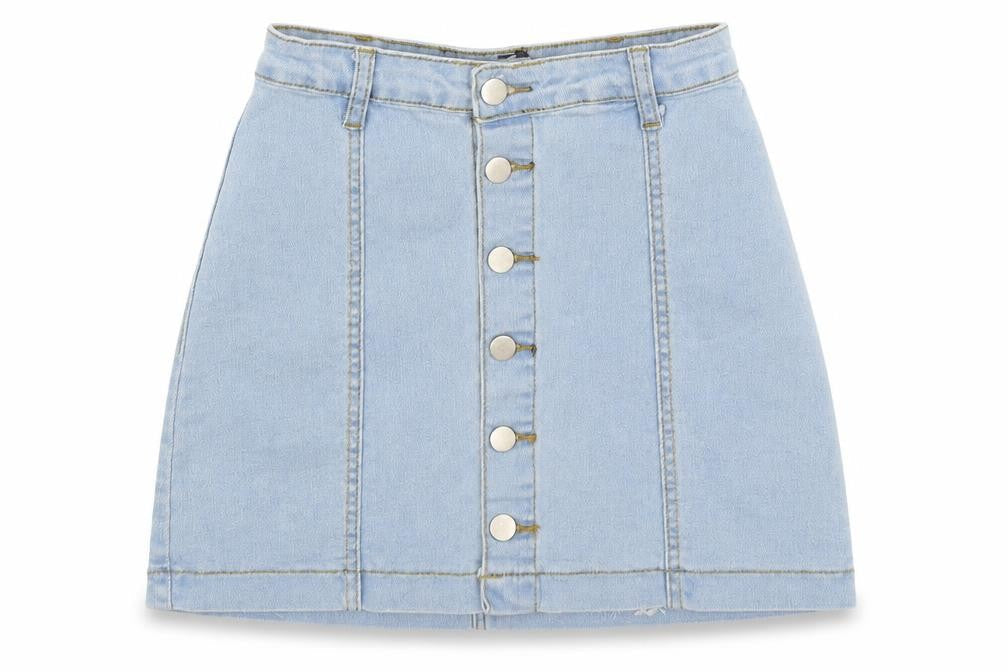 PRETTYLITTLETHING Womens Blue   Mini Skirt Size 4