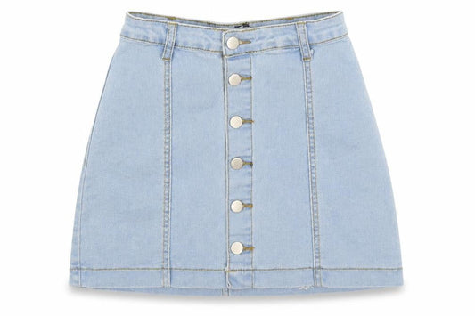 PRETTYLITTLETHING Womens Blue   Mini Skirt Size 4