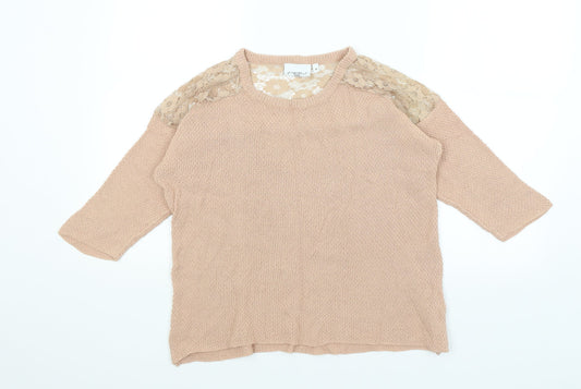 New Look Womens Pink   Pullover Jumper Size 10