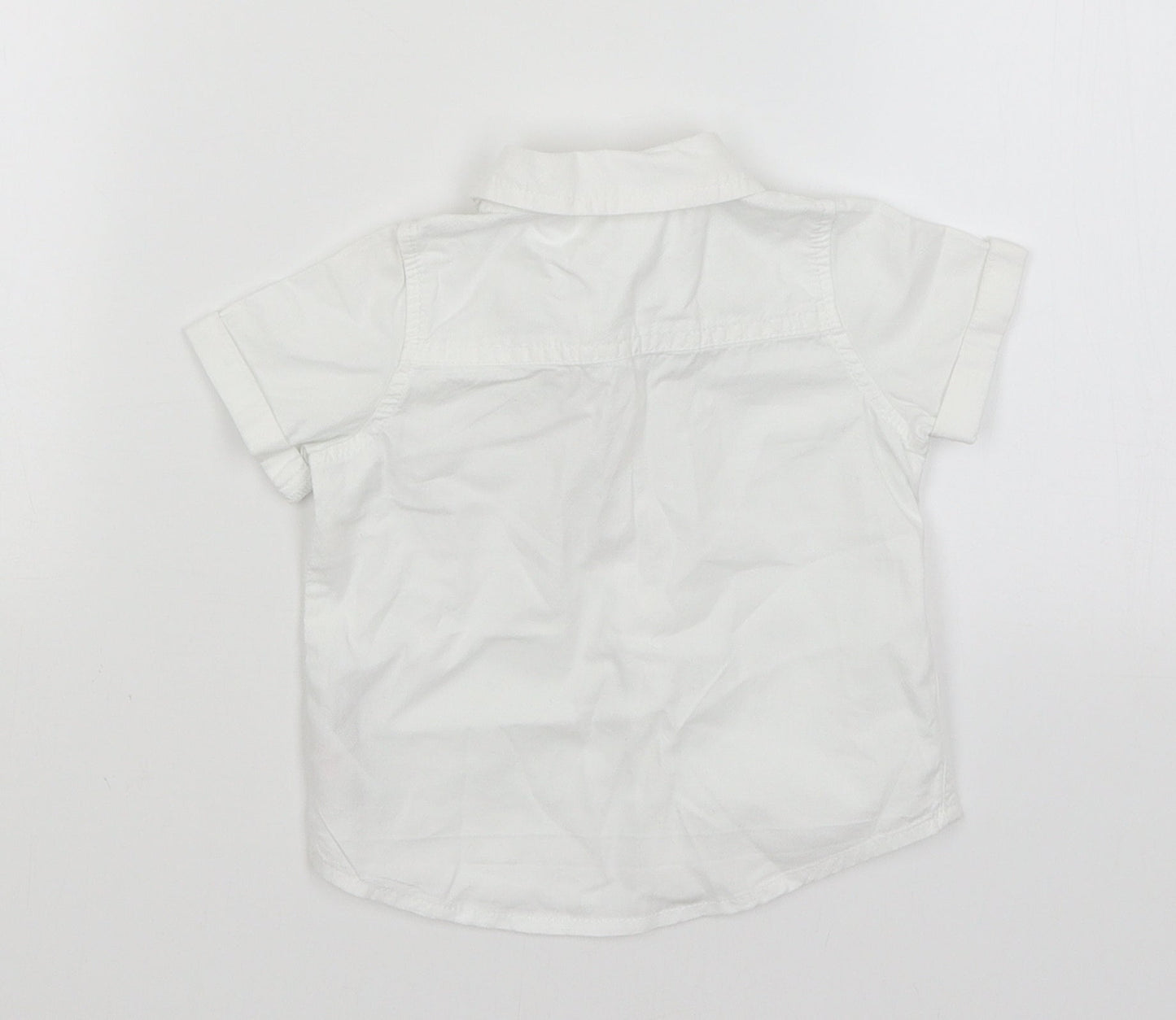 F&F Baby White   Basic Button-Up Size 3-6 Months