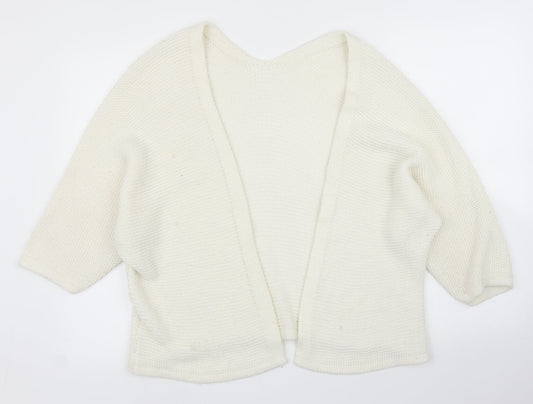 Preworn Womens Ivory   Cardigan Jumper Size L