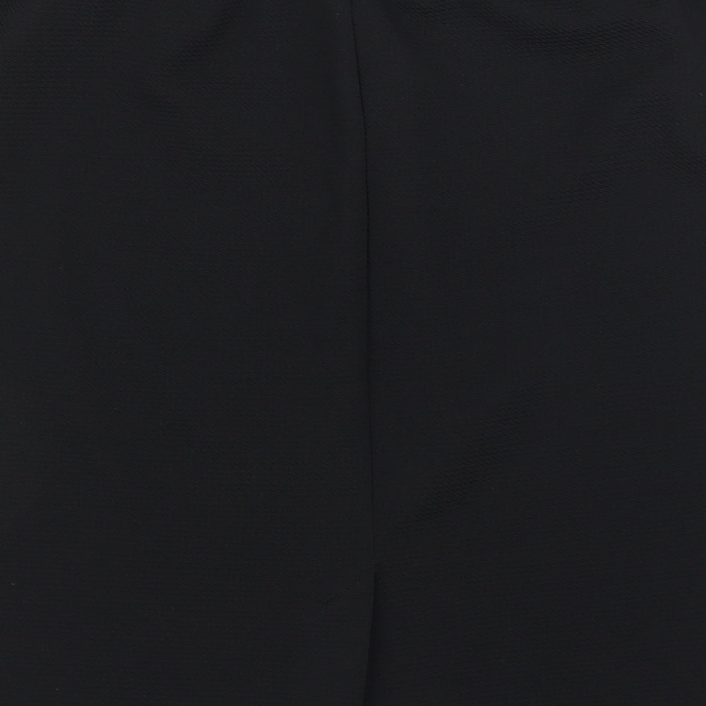 Preworn Womens Black   Straight & Pencil Skirt Size L