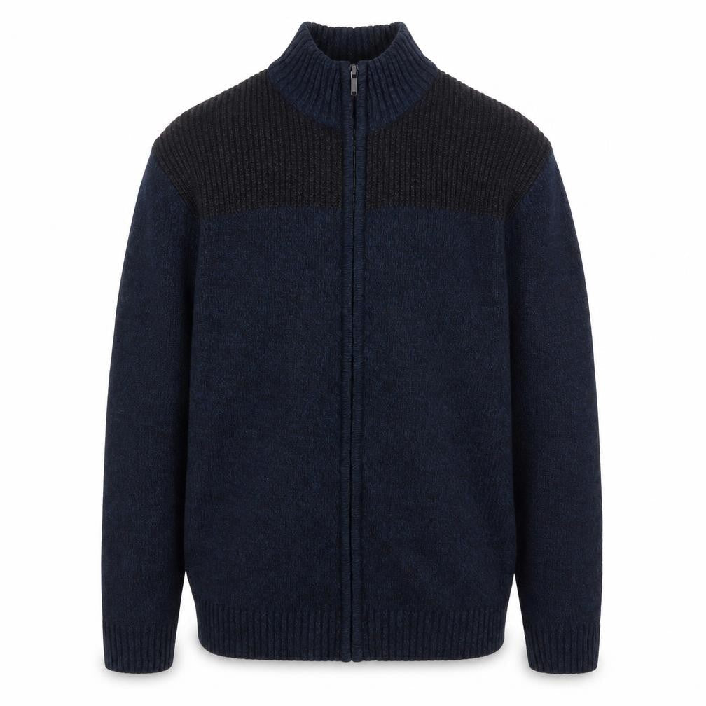 Method Mens Blue   Full Zip Jumper Size M