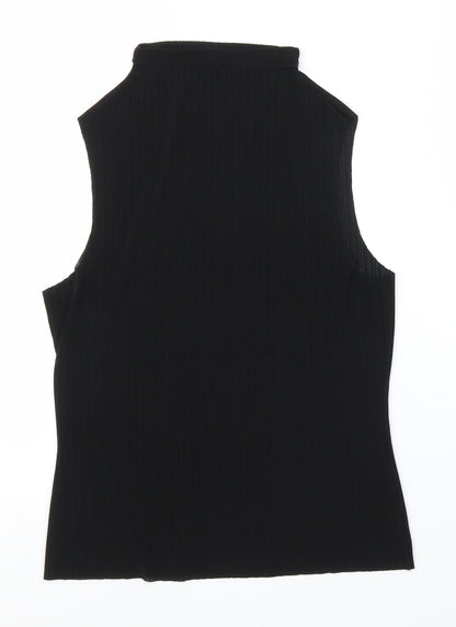 Preworn Womens Black   Basic Blouse Size S
