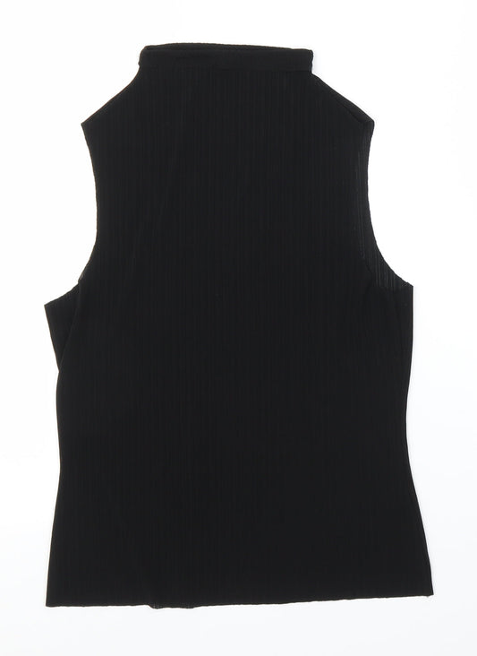 Preworn Womens Black   Basic Blouse Size S