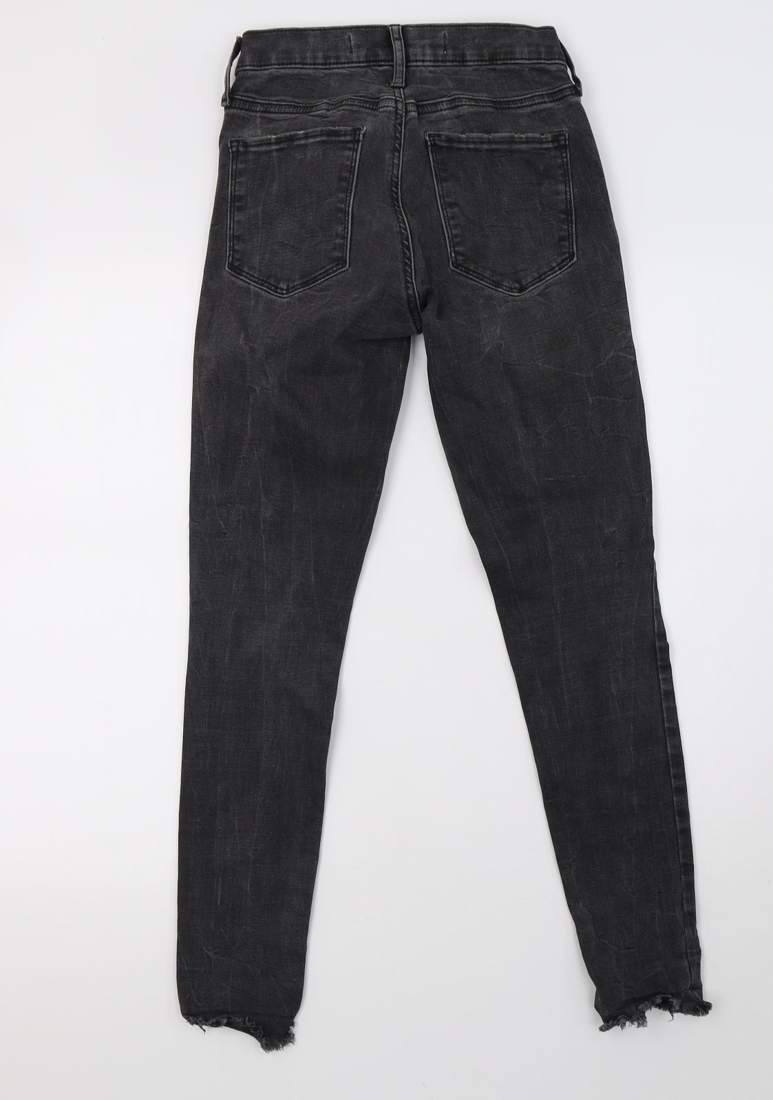 Gap Womens Grey  Denim Mom Jeans Size 4 L28 in