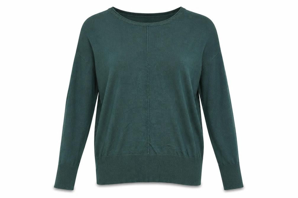 Primark Womens Green  Knit Pullover Sweatshirt Size 6