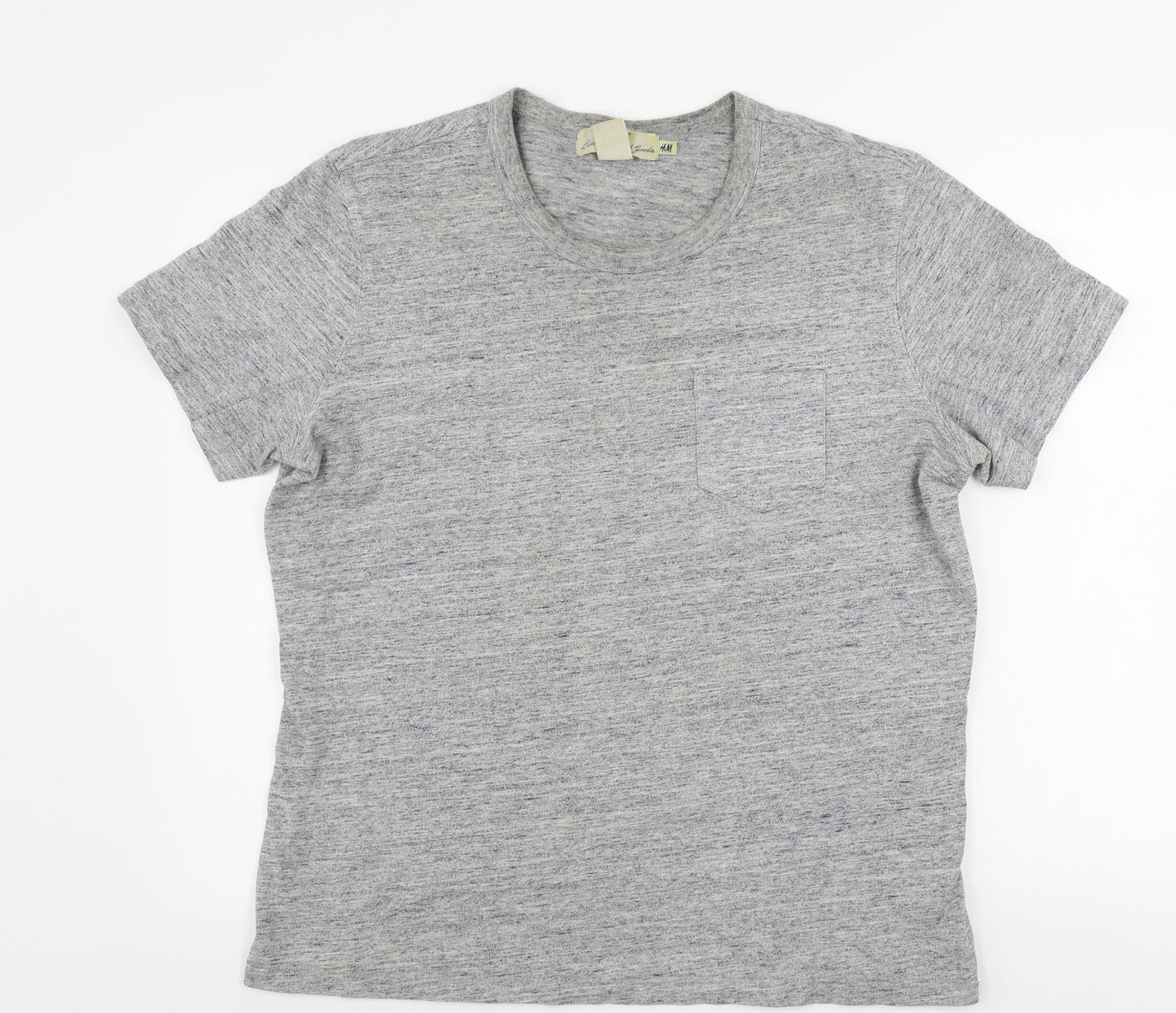 H&M  Womens Grey   Basic T-Shirt Size XL