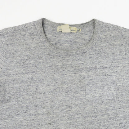 H&M  Womens Grey   Basic T-Shirt Size XL