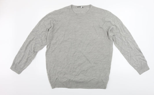 pep&co Womens Grey   Pullover Jumper Size XL