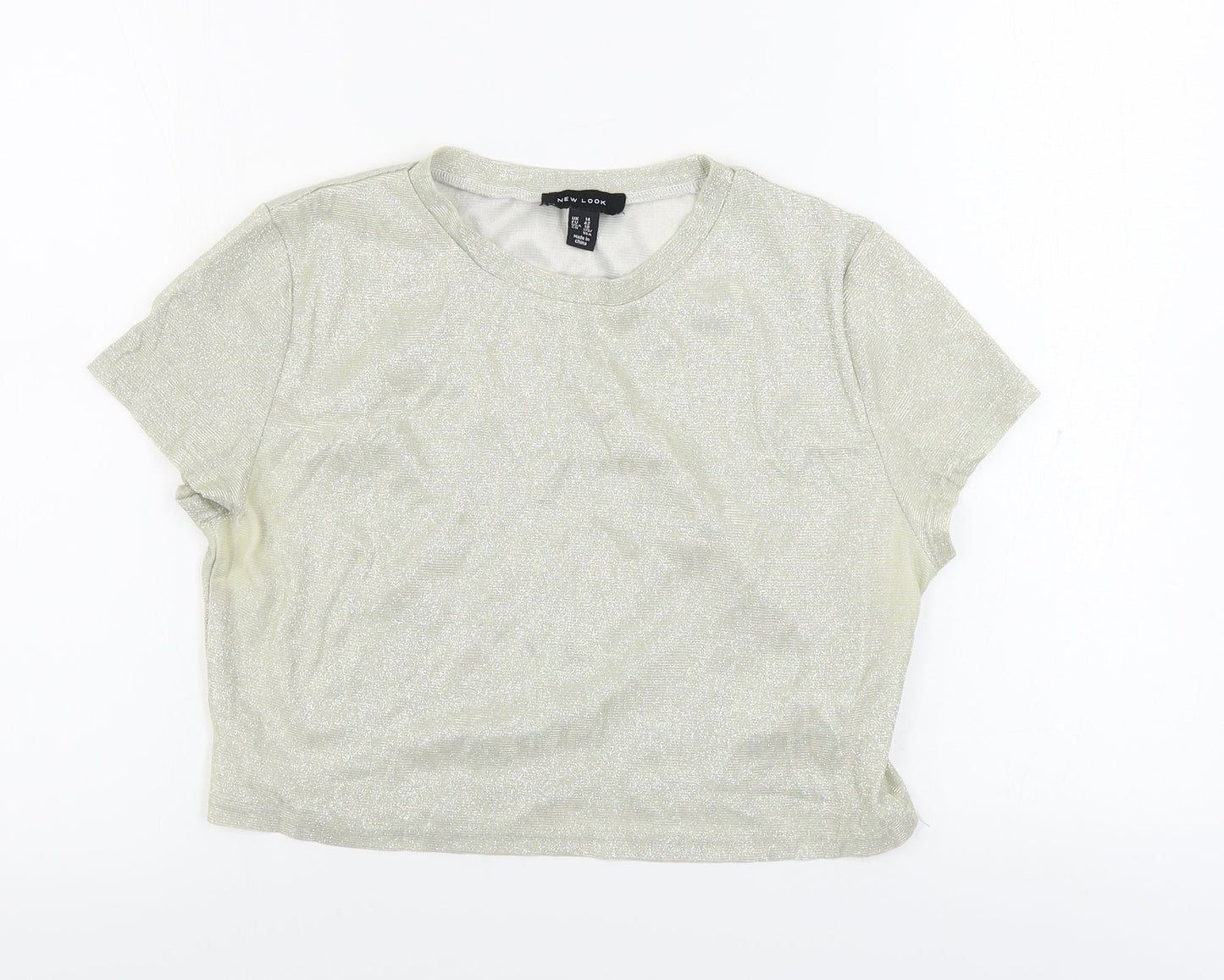 New Look  Womens Beige   Basic T-Shirt Size 14