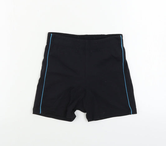 st michael  Womens Black   Sweat Shorts Size 12