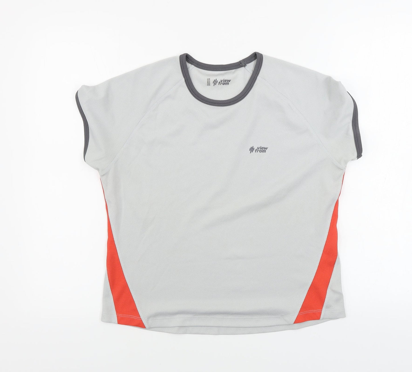 Marks and Spencer  Womens Grey   Basic T-Shirt Size 12