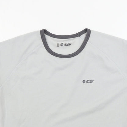 Marks & Spencer  Womens Grey   Basic T-Shirt Size 12