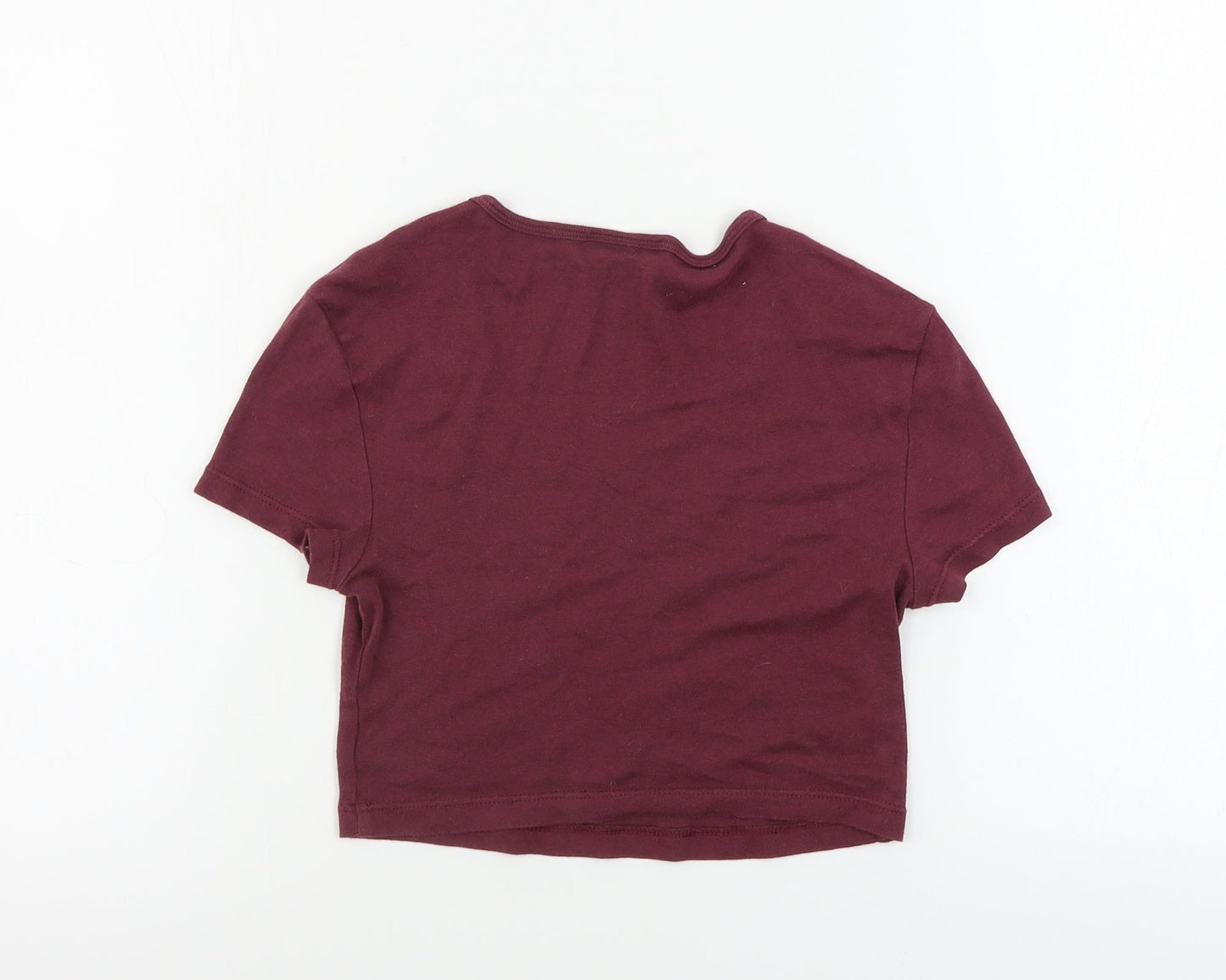 Topshop  Girls Pink   Basic T-Shirt Size 10 Years