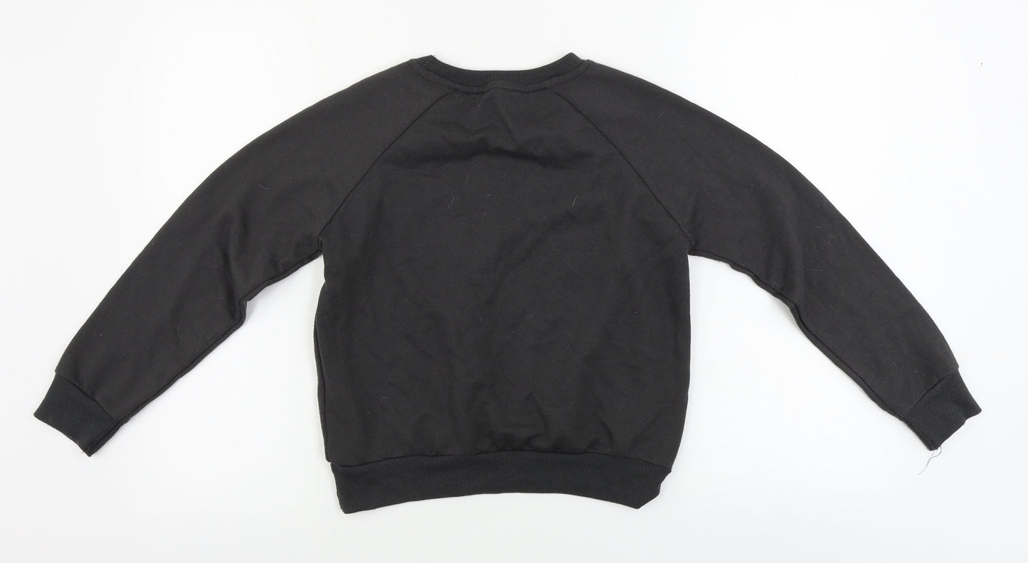 Primark  Girls Grey   Pullover Jumper Size 10-11 Years