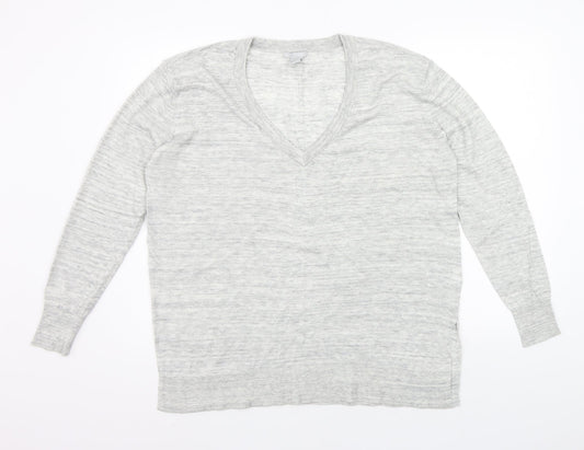 H&M Womens Grey   Pullover Jumper Size L