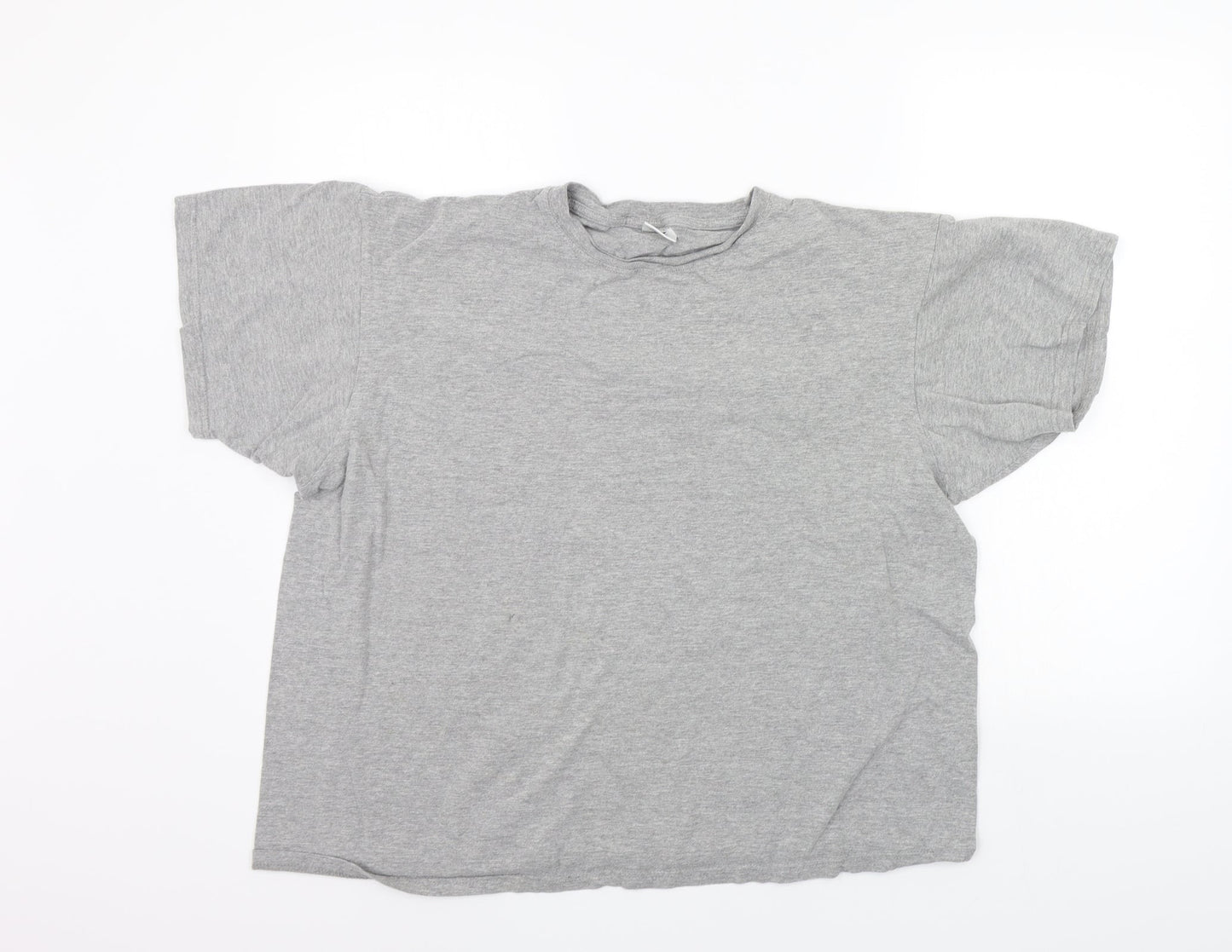cts Womens Grey   Basic T-Shirt Size 2XL